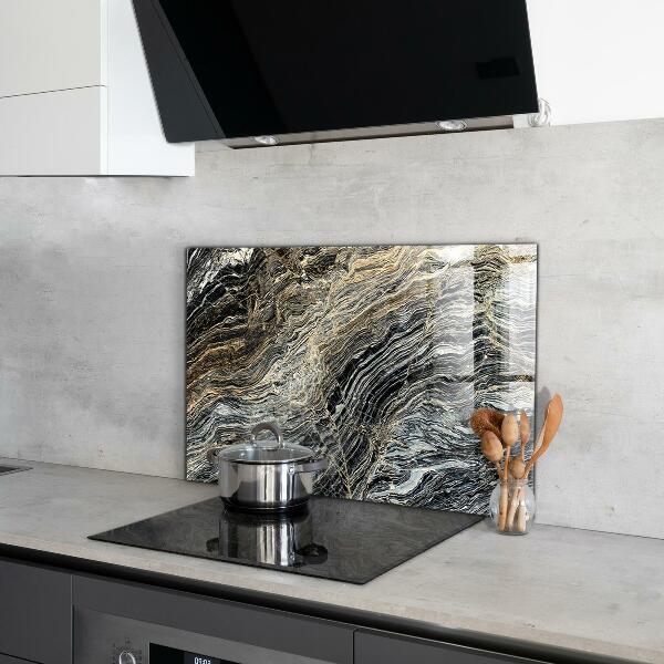 Kitchen splashback Marble granite texture