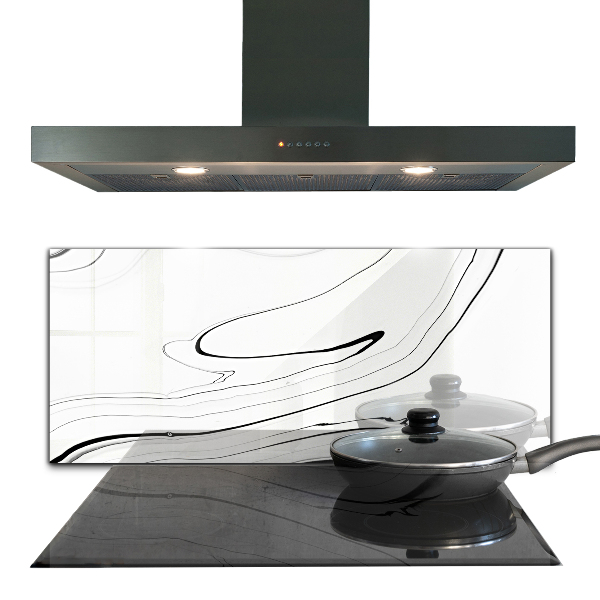 Glass printed splashbacks Delicate texture