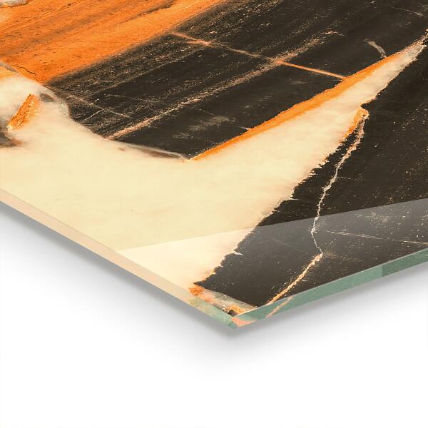 Glass printed splashbacks Natural stone composition