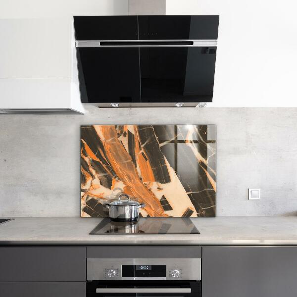 Glass printed splashbacks Natural stone composition