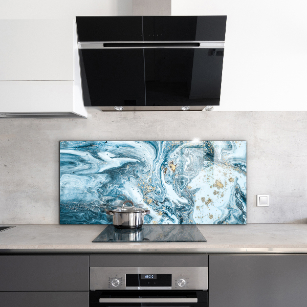 Kitchen wall panels Marble agate abstract
