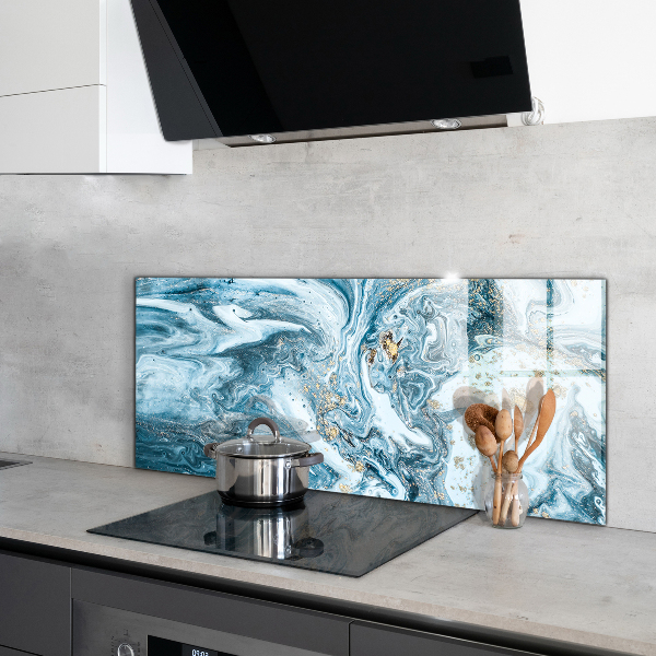 Kitchen wall panels Marble agate abstract