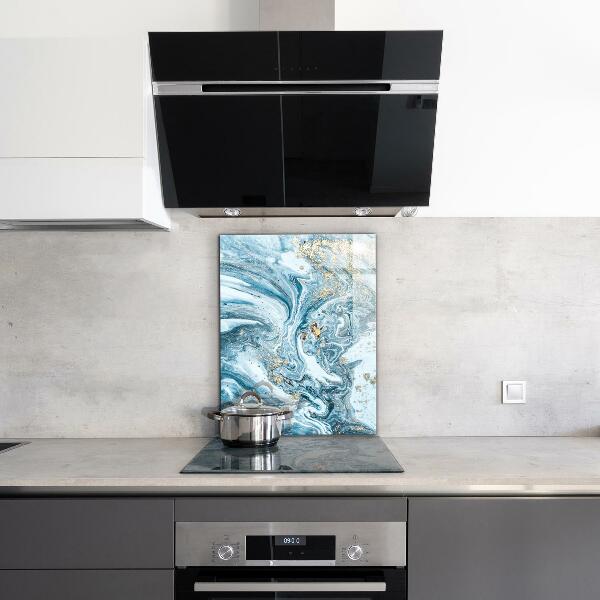 Kitchen wall panels Marble agate abstract
