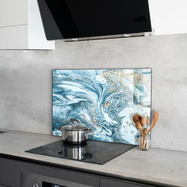 Kitchen wall panels Marble agate abstract