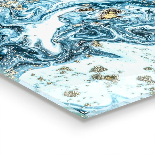 Kitchen wall panels Marble agate abstract