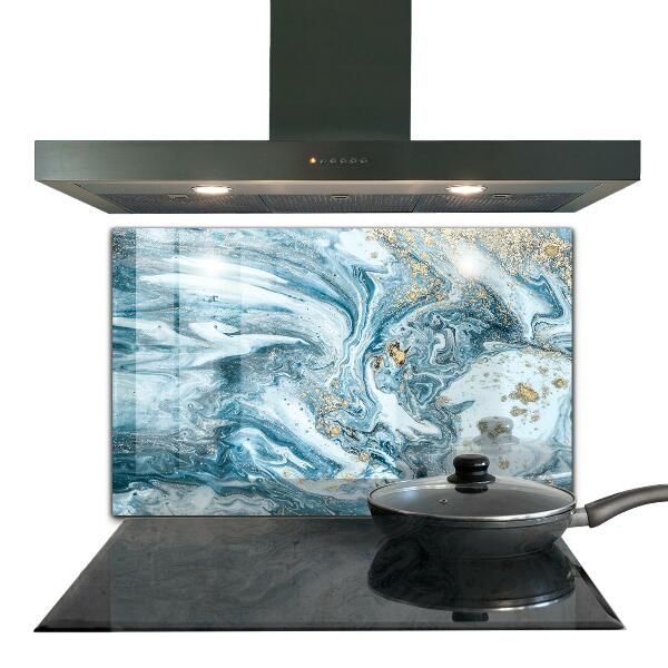Kitchen wall panels Marble agate abstract