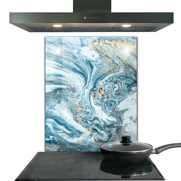 Kitchen wall panels Marble agate abstract