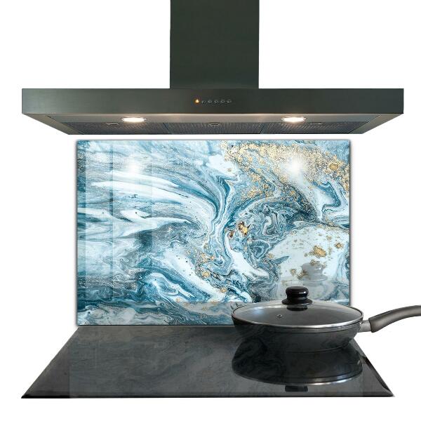 Kitchen wall panels Marble agate abstract