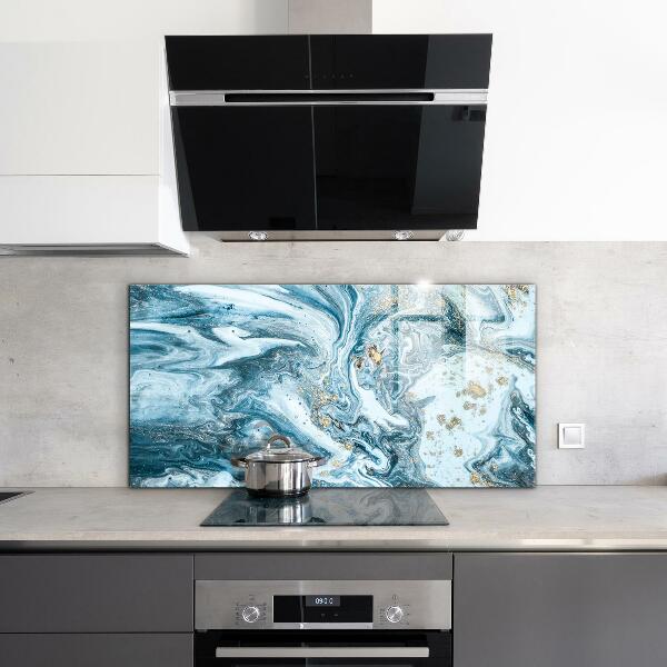 Kitchen wall panels Marble agate abstract