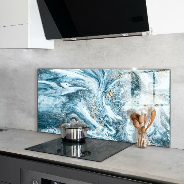 Kitchen wall panels Marble agate abstract