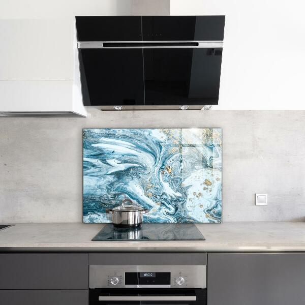 Kitchen wall panels Marble agate abstract