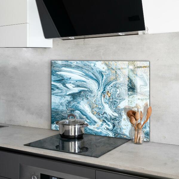 Kitchen wall panels Marble agate abstract