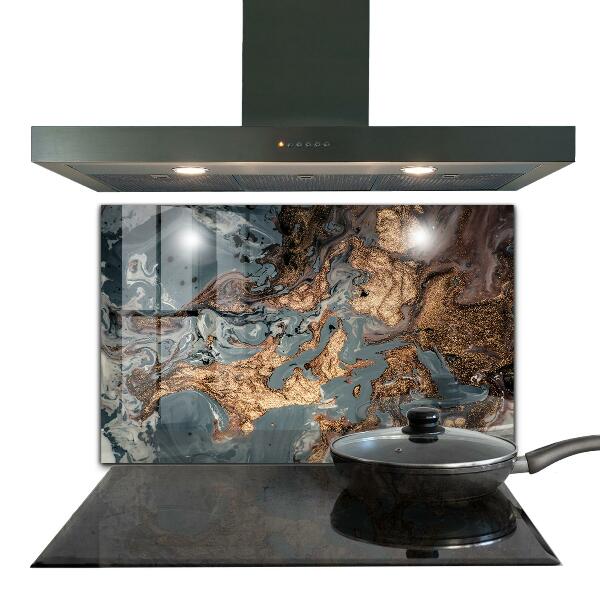 Glass printed splashbacks Marble art abstract