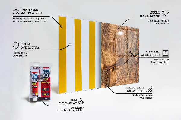 Oven splashback Trunk texture
