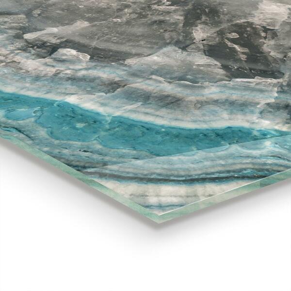 Kitchen wall panels Abstract color swirl pattern