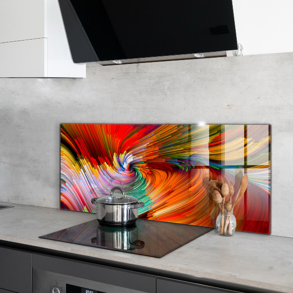 Kitchen wall panels Energetic color mix