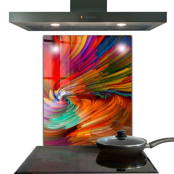 Kitchen wall panels Energetic color mix