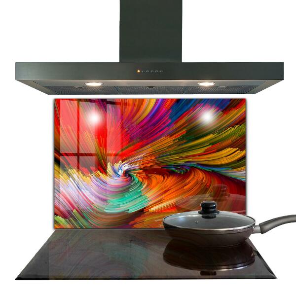 Kitchen wall panels Energetic color mix