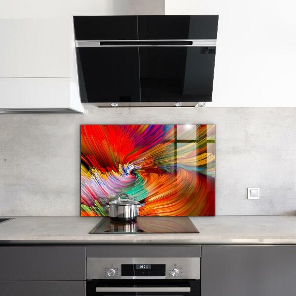 Kitchen wall panels Energetic color mix