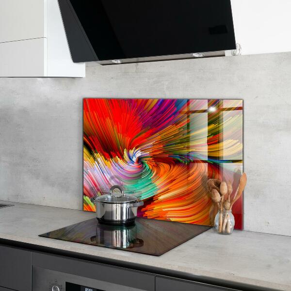 Kitchen wall panels Energetic color mix