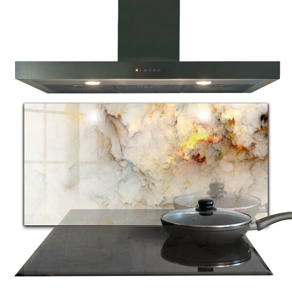 Hob splashback Abstract marble