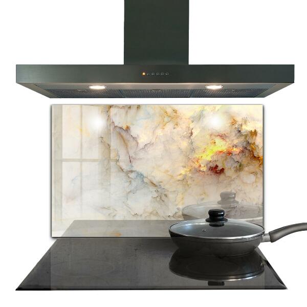 Hob splashback Abstract marble