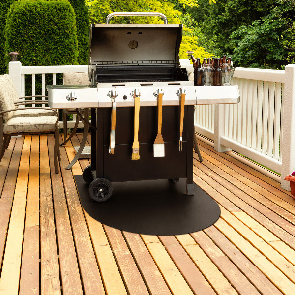 Semi-oval metal grill sheet 31x27 in (80x70 cm)