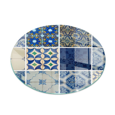 Round glass hearths for wood burners Ceramic tile patterns