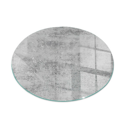 Round glass wood burner hearth Abstract background texture