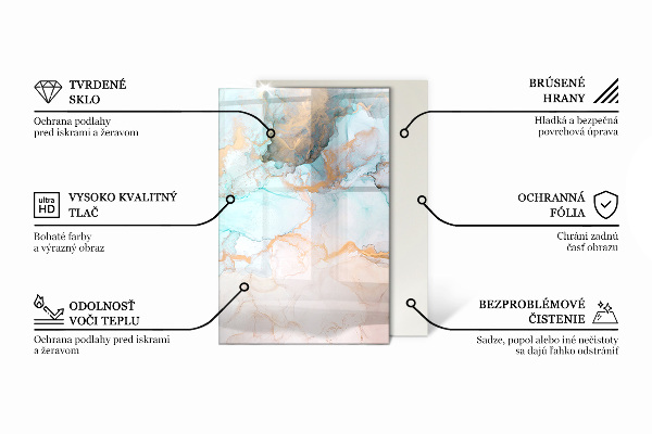 Rectangular glass hearth for log burner Three-dimensional geometry
