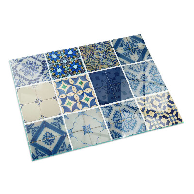 Rectangular glass hearth Ceramic tile patterns