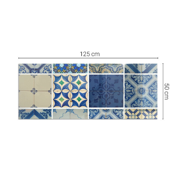Rectangular glass hearth Ceramic tile patterns