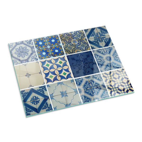 Rectangular glass hearth Ceramic tile patterns