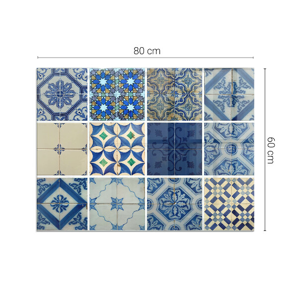 Rectangular glass hearth Ceramic tile patterns