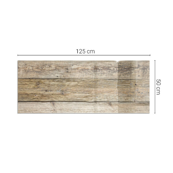 Rectangular glass hearth for log burner Texture of wooden boards