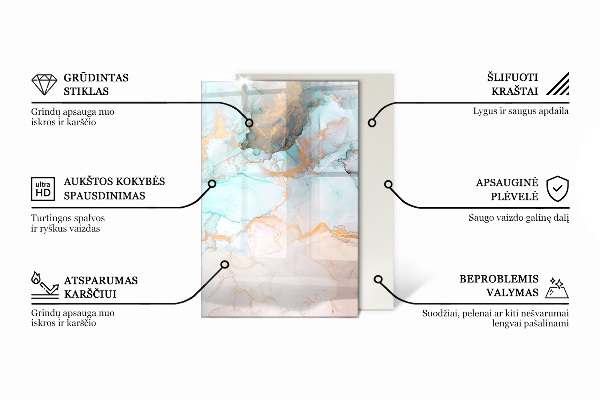Rectangular glass hearth for log burner Mosaic patterns in tiles