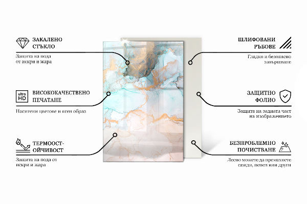 Rectangular glass hearth for log burner Wooden board with grain