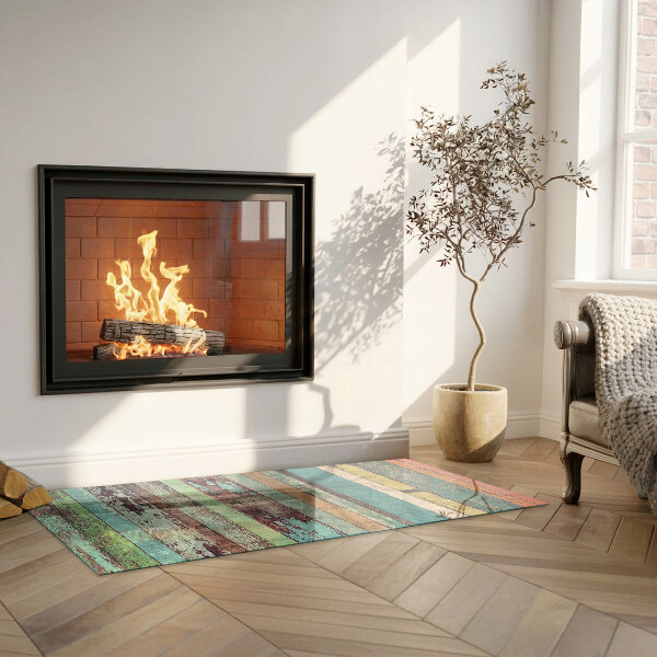 Rectangular glass hearth Boards in different shades