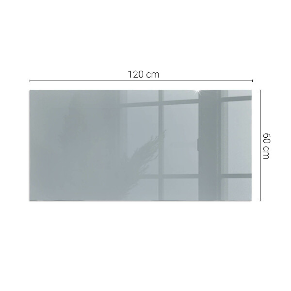 Rectangular glass hearth for wood stove Color Gray