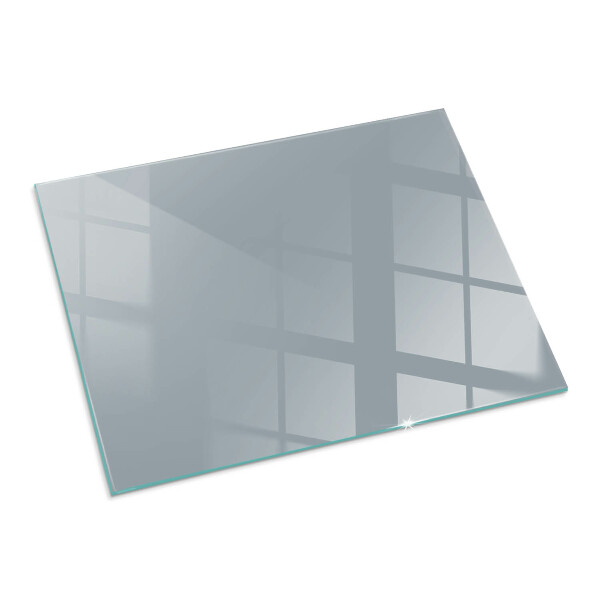 Rectangular glass hearth for wood stove Color Gray