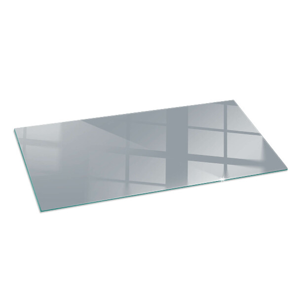 Rectangular glass hearth for wood stove Color Gray
