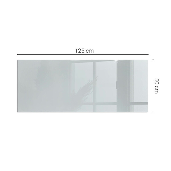 Rectangular glass hearth for log burner Color Gray