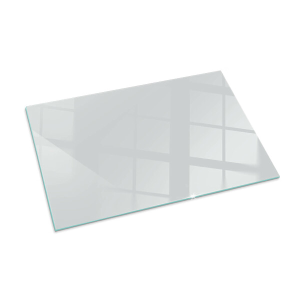 Rectangular glass hearth Color Gray