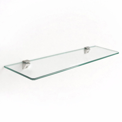Glass wall shelf for mirror 90x13 cm
