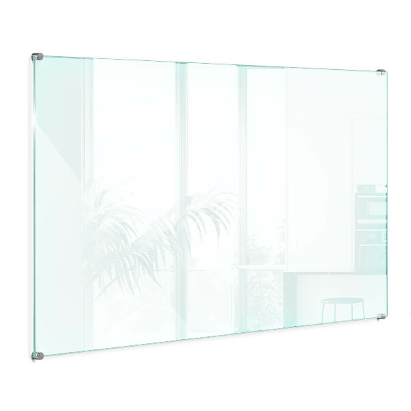 Glass splashback transparent 100x70 cm