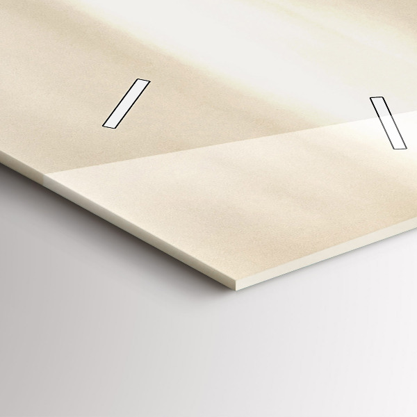 Modern vertical wall clock Landscape panorama of Paris