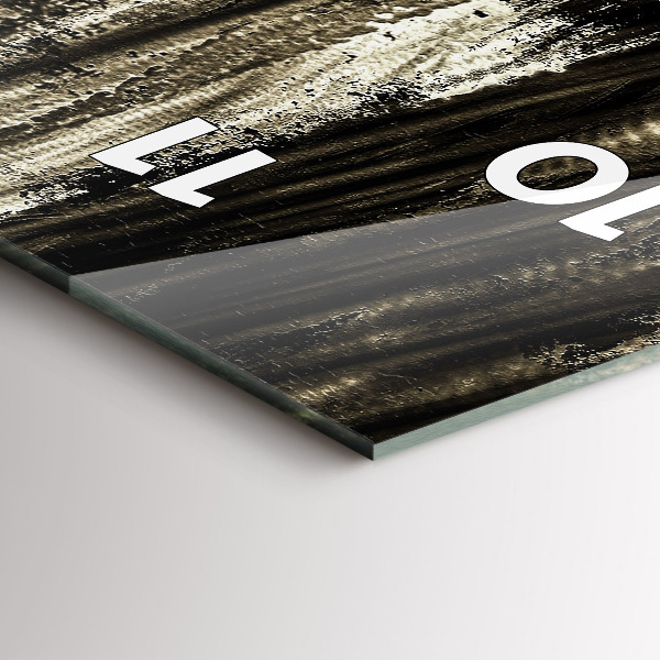 Modern vertical wall clock Woman on a rainy night