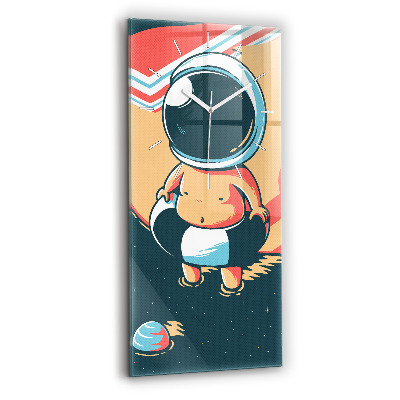 Modern vertical wall clock Children's imagination