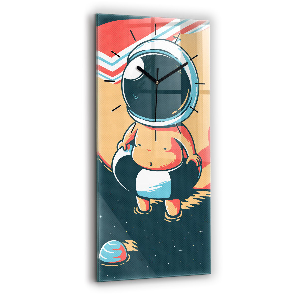 Modern vertical wall clock Children's imagination