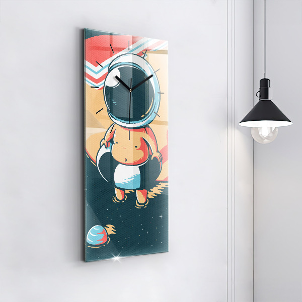 Modern vertical wall clock Children's imagination